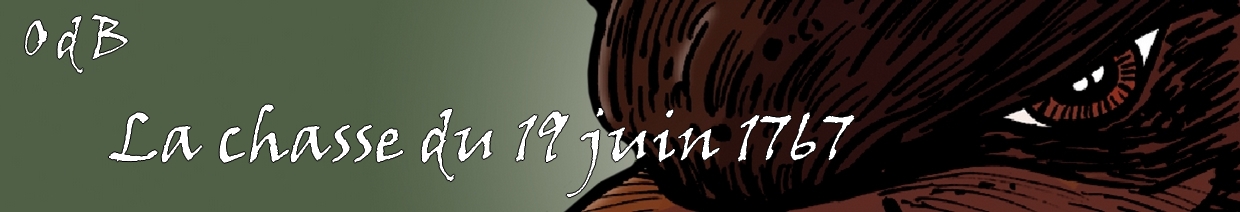 Pr�sentation de la chasse du marquis d'Apcher