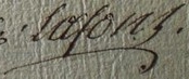 Signature de Lafont